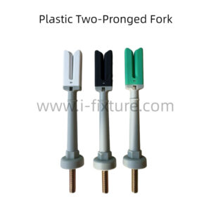 Plastic Two-Pronged Fork | Wire Harness Fixture