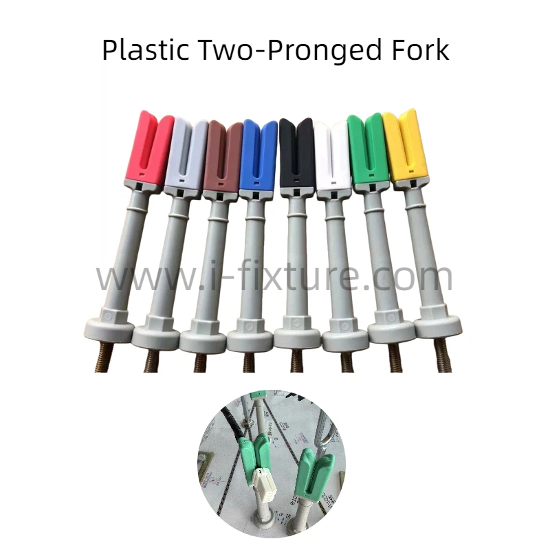 Plastic Two-Pronged Fork | Wire Harness Fixture - Image 4