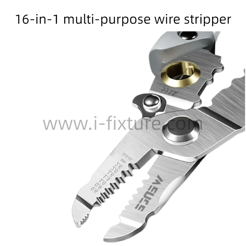 16-in-1 multi-purpose wire stripper,wire harness tools - Imagem 4