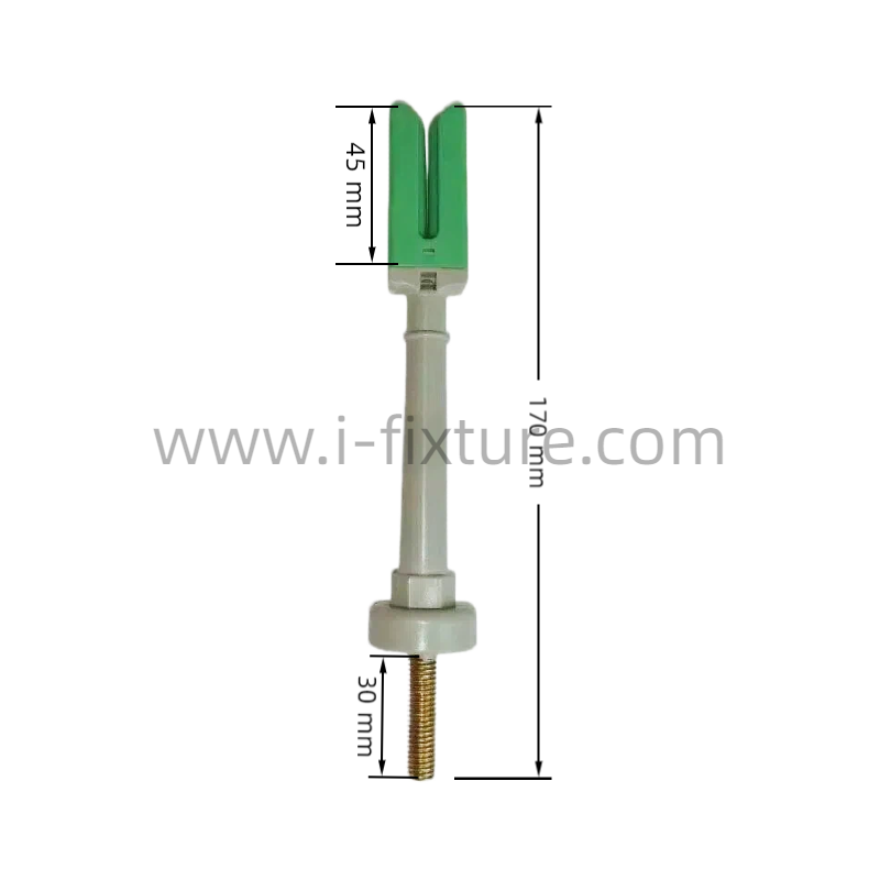 Plastic Two-Pronged Fork | Wire Harness Fixture - Image 2