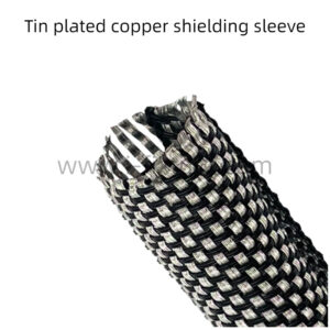 Tin plated copper shielding sleeve