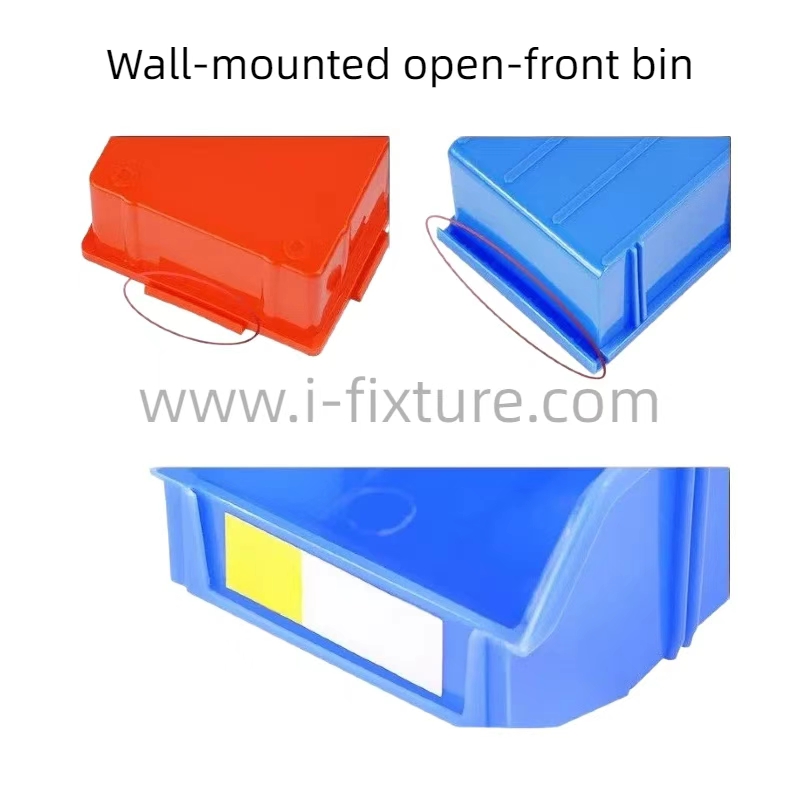 Open Front Bin – iFixture | Wall Mounted PP Parts Storage Bin - Image 2