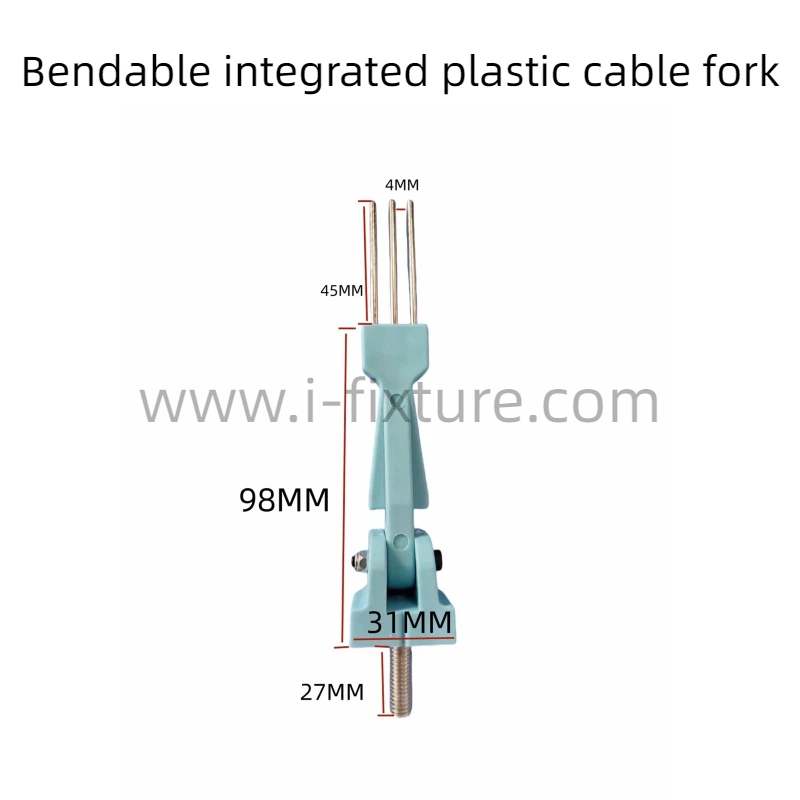 Three Needle Wire Clamp – Bendable | Wire Harness Positioning Fixture - Image 4