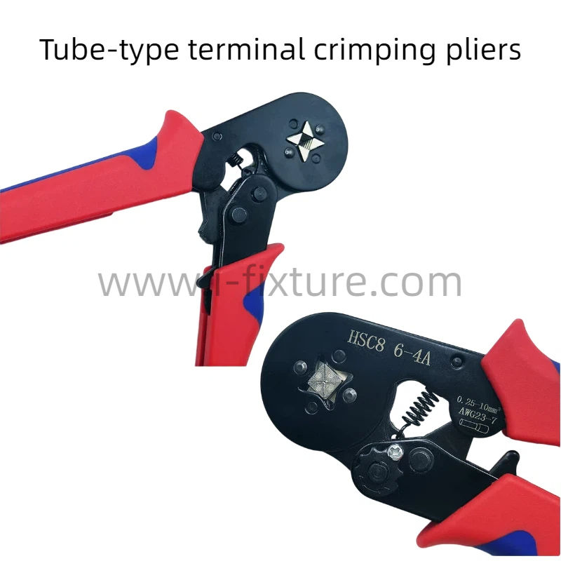 Tube Terminal Crimping Tool – iFixture | VE Pin Terminal Pliers - Image 3