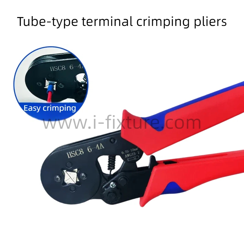 Tube Terminal Crimping Tool – iFixture | VE Pin Terminal Pliers - Image 4