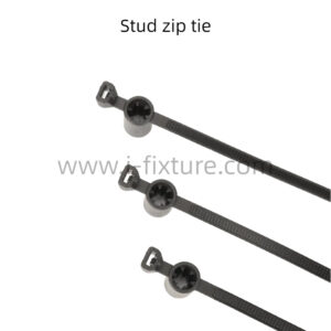 automotive stud mount cable tie