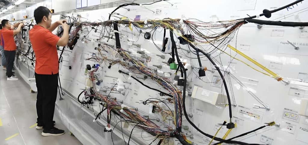 custom wire harness routing board reduce assembly defects